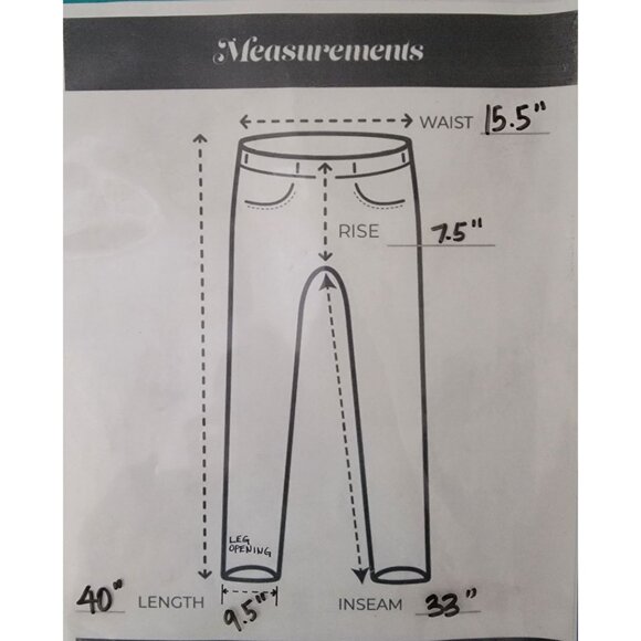 Y2K ANTIK DENIM Distressed Bootcut Low Rise Jeans Weave Pattern Women's Size 27 - Picture 12 of 12